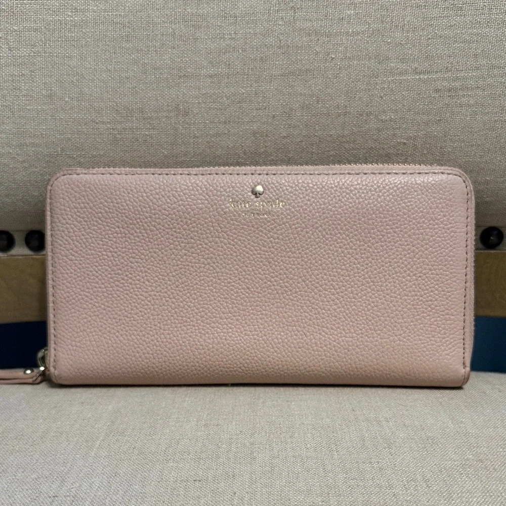 Kate Spade Blush Leather Wallet